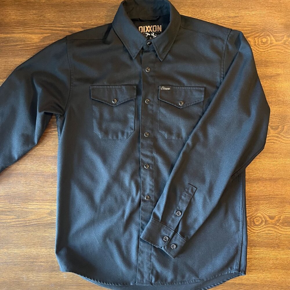 Dixxon Outlaw 10 year flannel 2013 - 2023, Black, men's Small